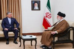 رهبر انقلاب در دیدار رئیس شورای مصلحت خلق ترکمنستان: