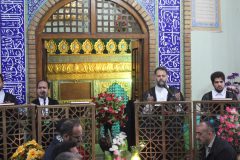 محفل جزء خوانی قرآن کریم در امامزاده ذلف آباد فراهان