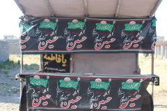 فراهان در سوگ حسینی سیاهپوش شد