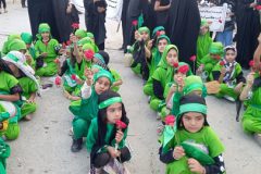 کاروان نمادین «اسرای کربلا» در فراهان برپا شد