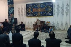 برپایی سنت دیرینه روضه خانگی در شهر فراهان