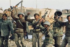 سرباز بعثی که در آشپزخانه ایرانی ها خدمت می کرد