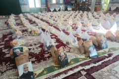 توزیع ۱۱۰۰ بسته مهدوی در فراهان