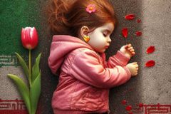 روایتی از دختر گوشواره قلبی که قلب‌ها را تکان داد