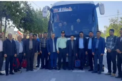 اعزام مسئولان فراهان به یادمان بازی‌‌دراز