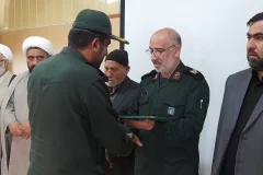فرمانده جدید سپاه فراهان معارفه شد