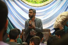فراهان غرق در جشن رضوی