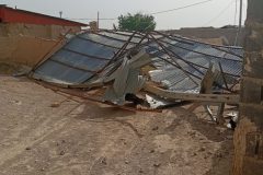 خسارت وزش باد در فراهان