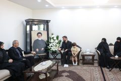 دیدار رئیس‌جمهور با خانواده امام جمعه فقید تبریز و سرتیم حفاظت شهید رئیسی