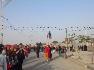 کاروان نمادین اسرا در امیرآباد به حرکت درآمد