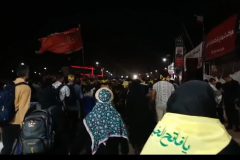 دریای عشق زائران فراهانی در مرز مهران