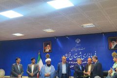 آیین تودیع و معارفه فرماندار فراهان برگزار شد