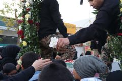 استقبال باشکوه مردم فراهان از شهید خوشنام؛ شهری که امروز بارانیِ عشق و افتخار شد