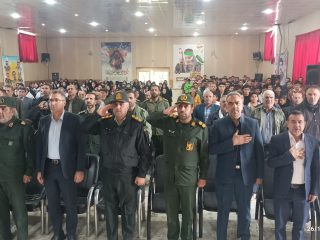 برگزاری نمایش اقتدار و تجمع بسیجیان شهرستان فراهان