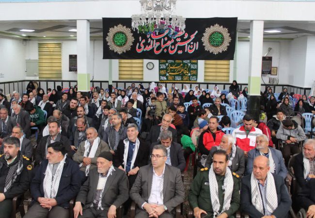 غیاث آباد ، میزبان مراسم گرامیداشت روز فرهنگ ایثار و شهادت در فراهان